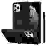 Cadorabo Hülle für Apple iPhone 11 PRO Schutz Hülle in Schwarz Handyhülle TPU Etui Case Cover