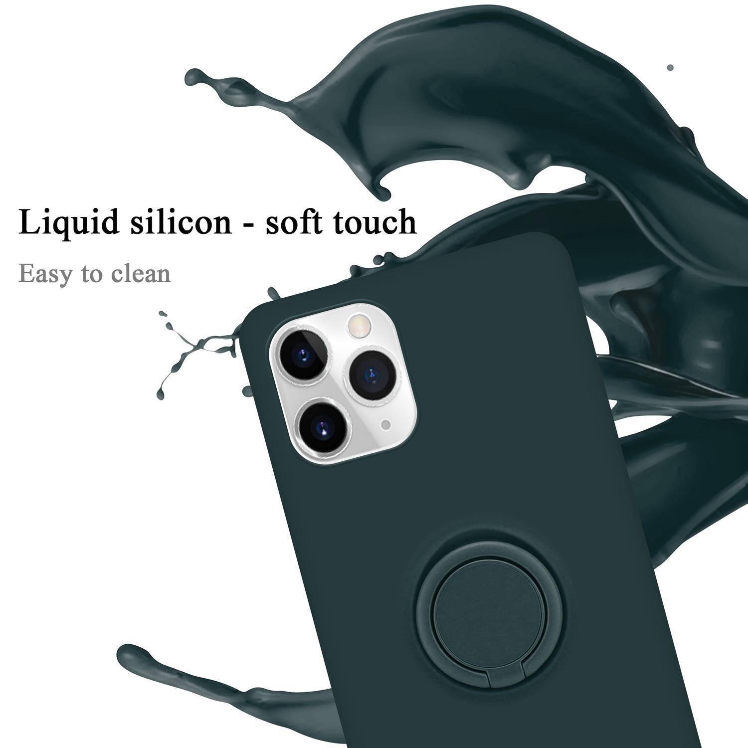 Cadorabo Hülle für Apple iPhone 11 PRO Schutz Hülle in Grün Handyhülle TPU Etui Case Cover