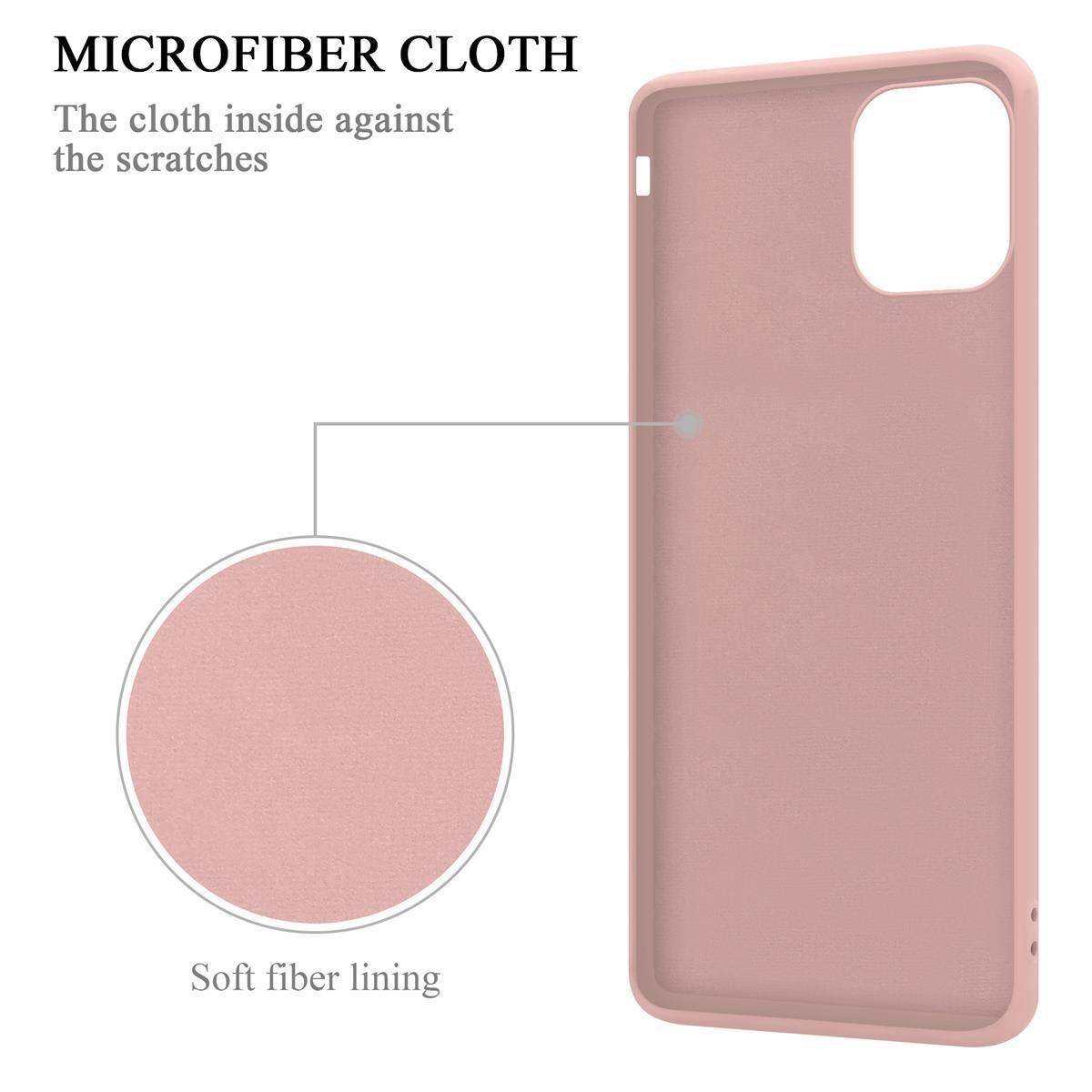 Cadorabo Hülle für Apple iPhone 11 PRO MAX Schutz Hülle in Rosa Handyhülle TPU Etui Case Cover