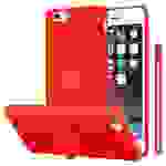 Cadorabo Hülle für Apple iPhone 6 PLUS / 6S PLUS Schutz Hülle in Rot Handyhülle TPU Etui Case Cover
