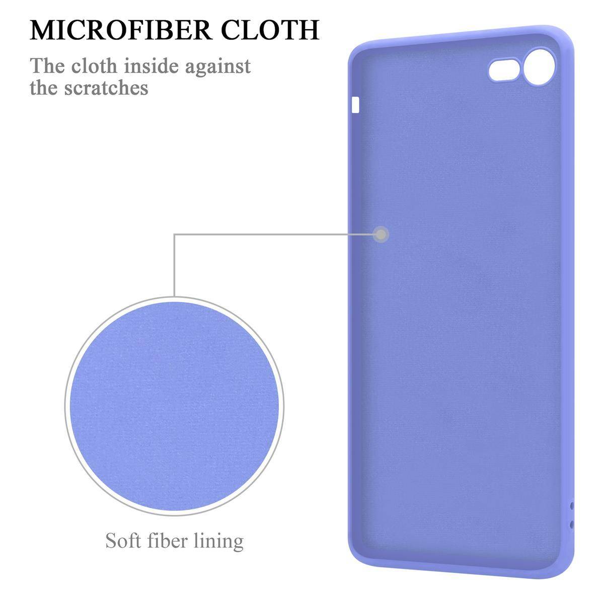 Cadorabo Hülle für Apple iPhone 7 / 7S / 8 / SE 2020 Schutz Hülle in Lila Handyhülle TPU Etui Case Cover