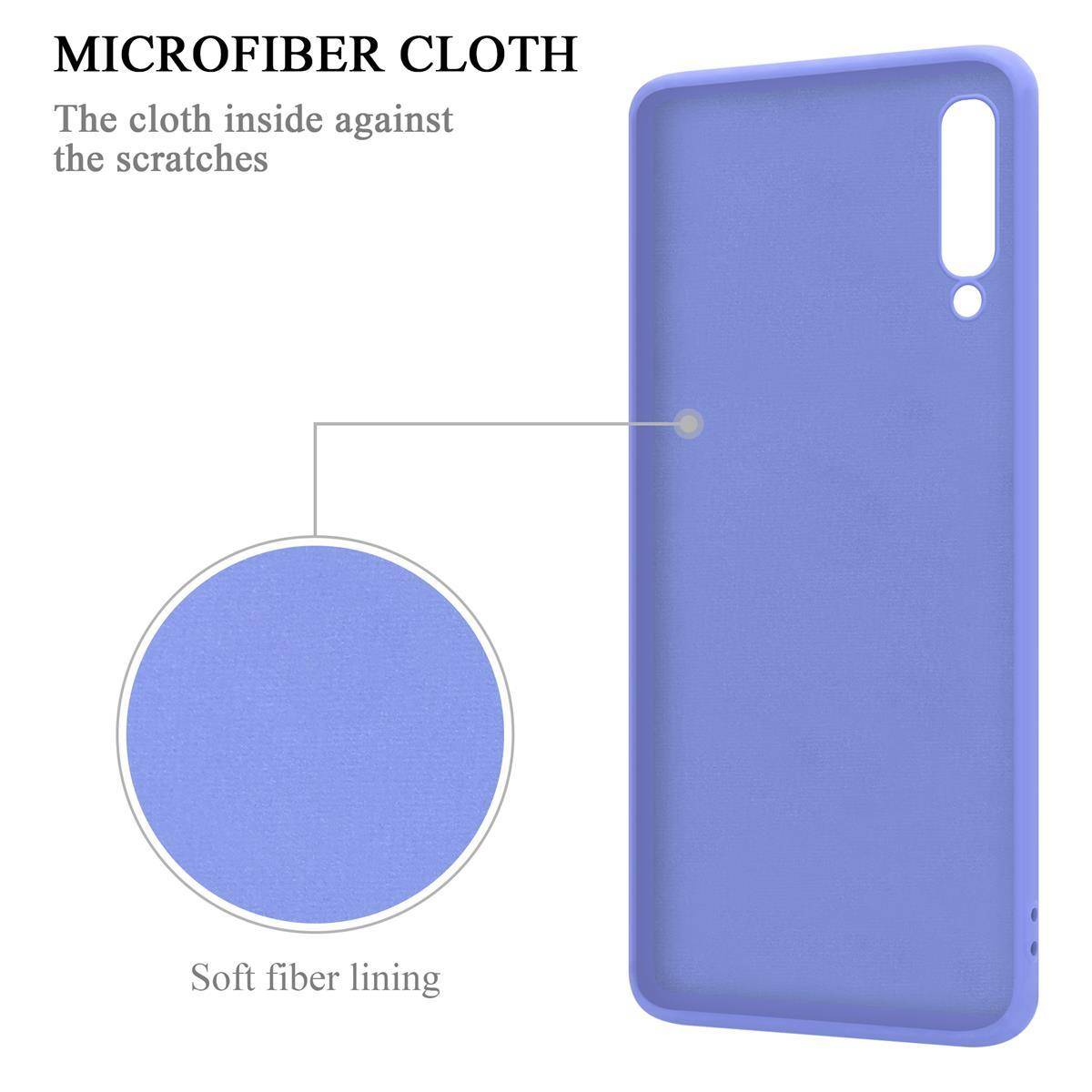 Cadorabo Hülle für Samsung Galaxy A50 4G / A50s / A30s Schutz Hülle in Lila Handyhülle TPU Etui Case Cover