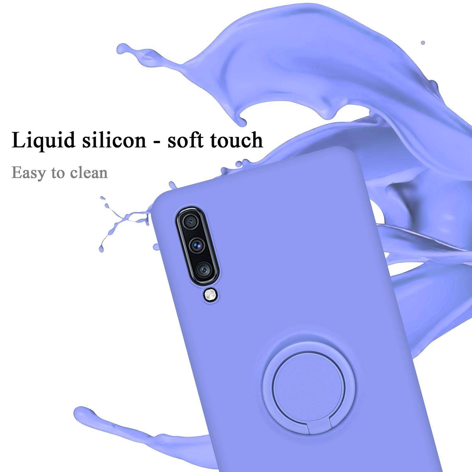 Cadorabo Hülle für Samsung Galaxy A70 / A70s Schutz Hülle in Lila Handyhülle TPU Etui Case Cover