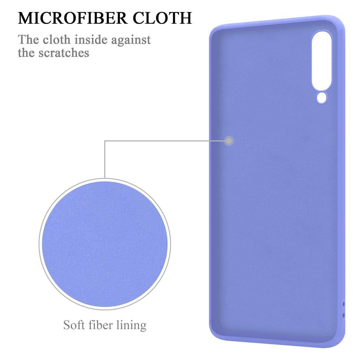 Cadorabo Hülle für Samsung Galaxy A70 / A70s Schutz Hülle in Lila Handyhülle TPU Etui Case Cover
