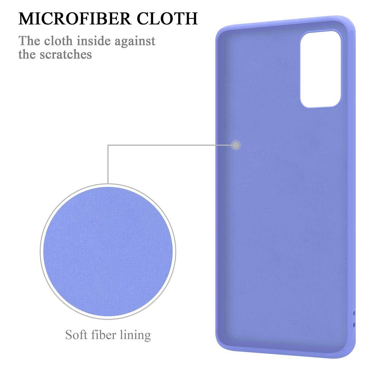 Cadorabo Hülle für Samsung Galaxy S20 PLUS Schutz Hülle in Lila Handyhülle TPU Etui Case Cover