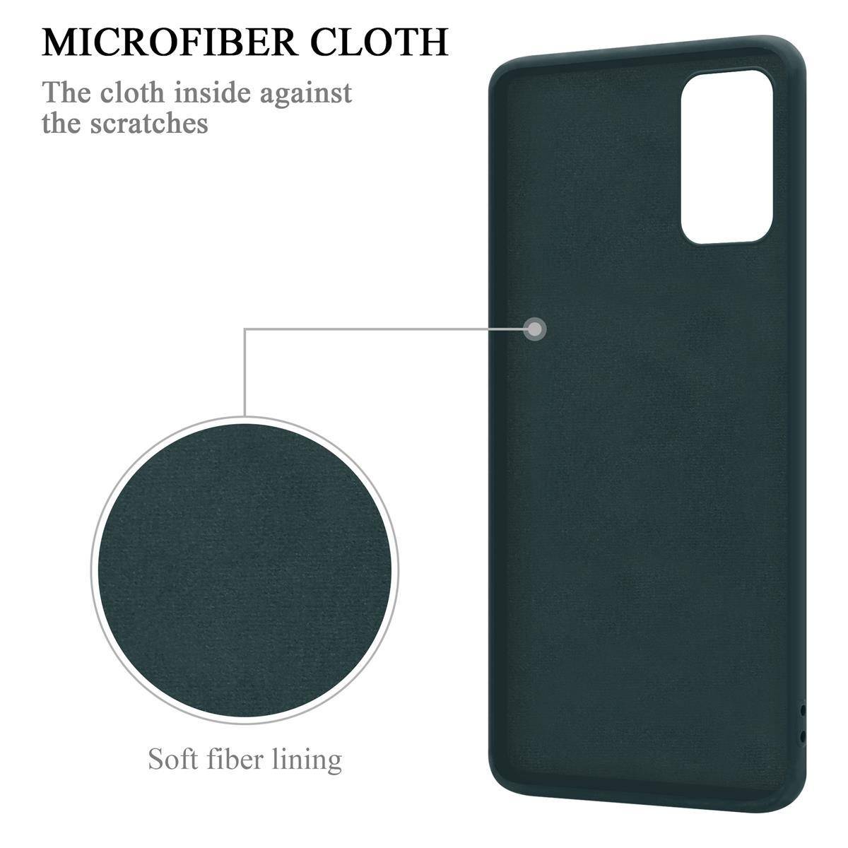 Cadorabo Hülle für Samsung Galaxy S20 PLUS Schutz Hülle in Grün Handyhülle TPU Etui Case Cover