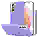 Cadorabo Hülle für Samsung Galaxy S21 5G Schutz Hülle in Lila Handyhülle TPU Etui Case Cover