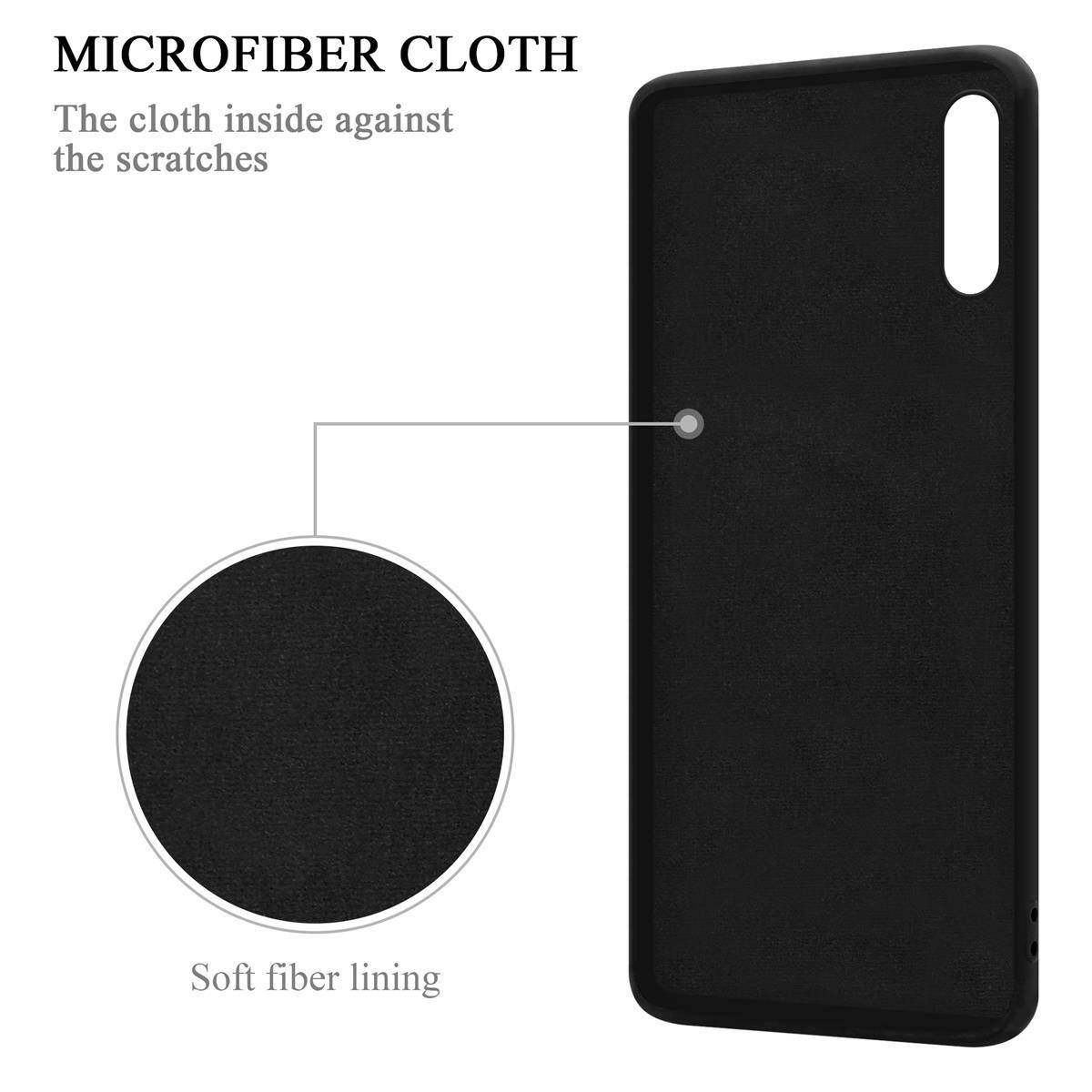 Cadorabo Hülle für Honor 9X Schutz Hülle in Schwarz Handyhülle TPU Etui Case Cover
