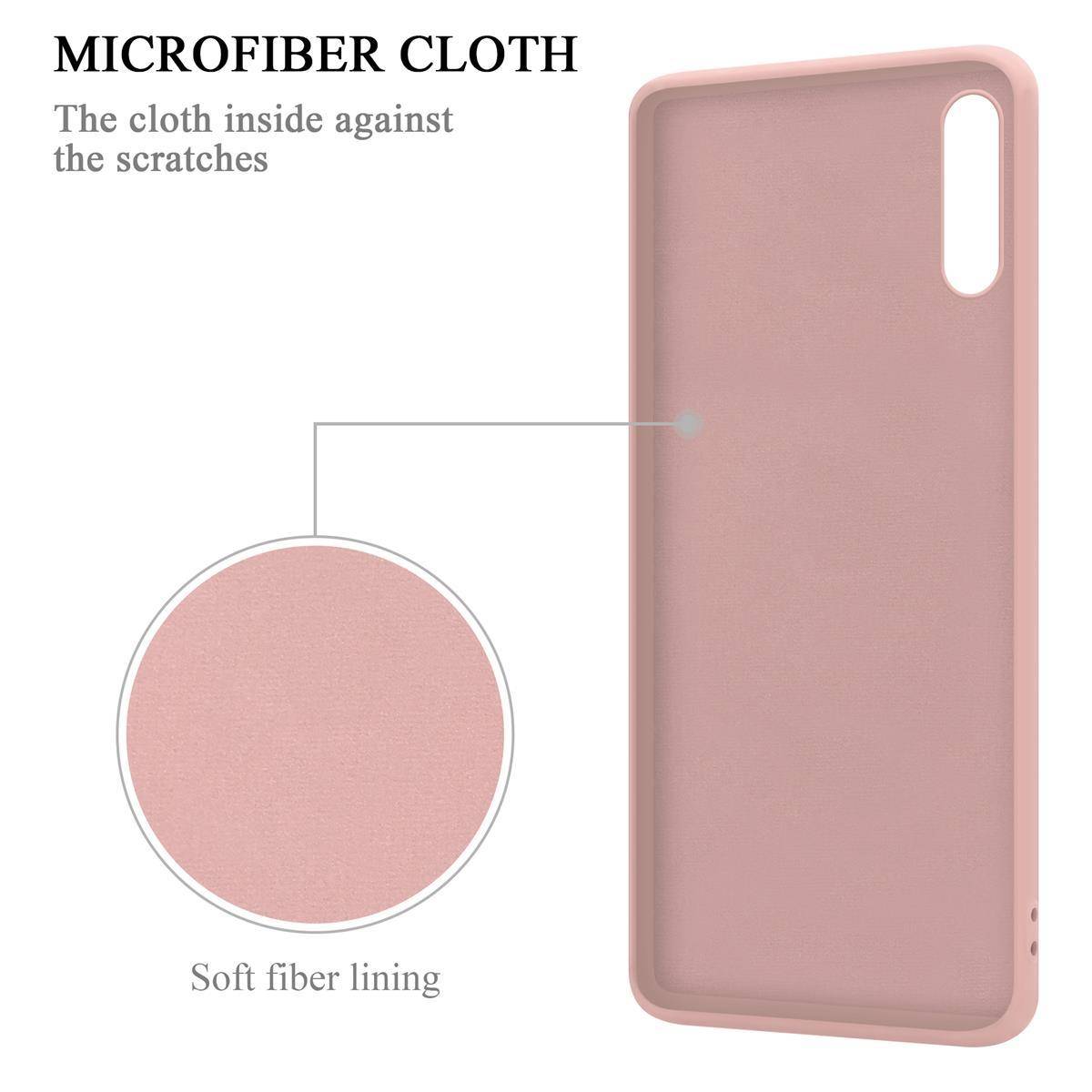 Cadorabo Hülle für Honor 9X Schutz Hülle in Rosa Handyhülle TPU Etui Case Cover