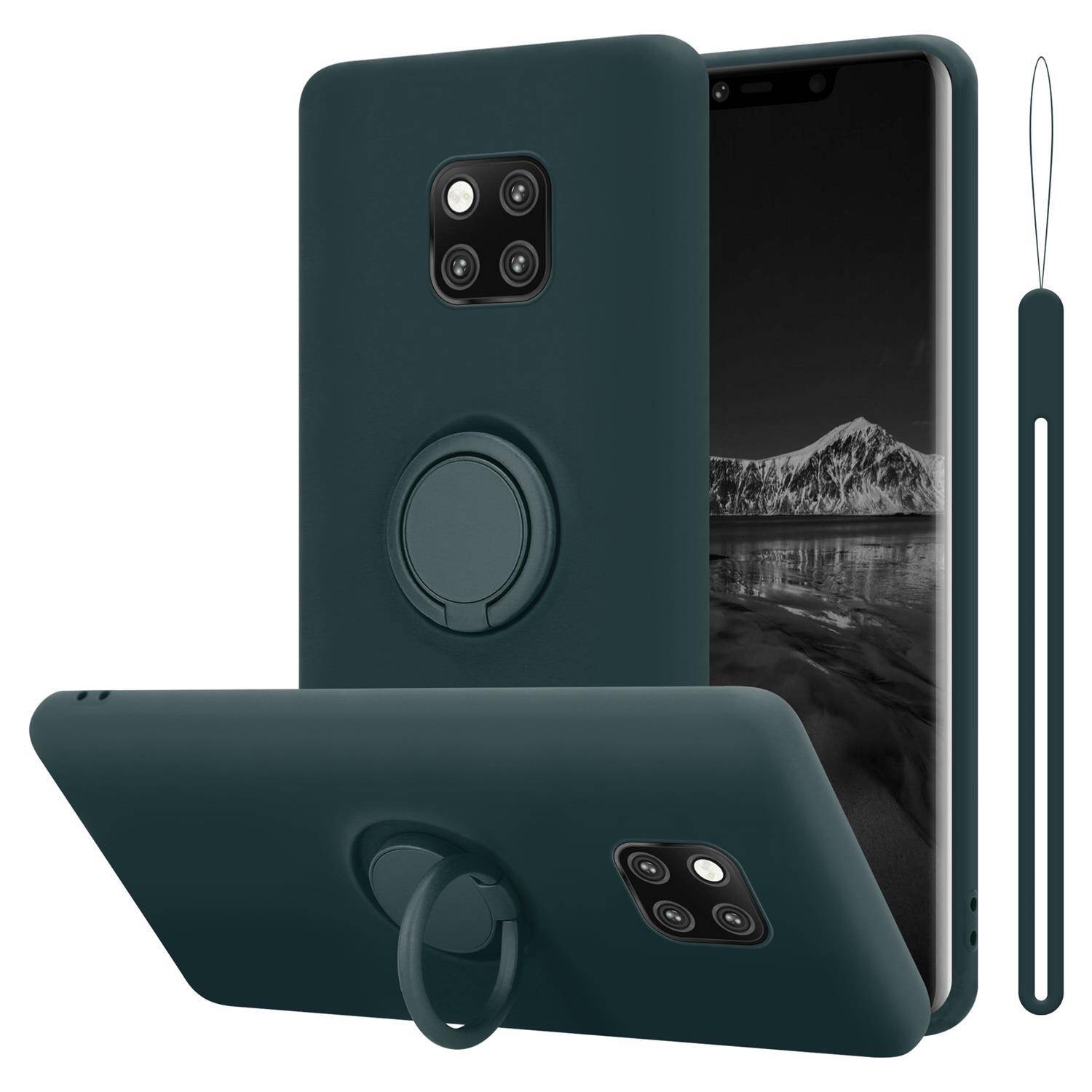Cadorabo Hülle für Huawei MATE 20 PRO Schutz Hülle in Grün Handyhülle TPU Etui Case Cover
