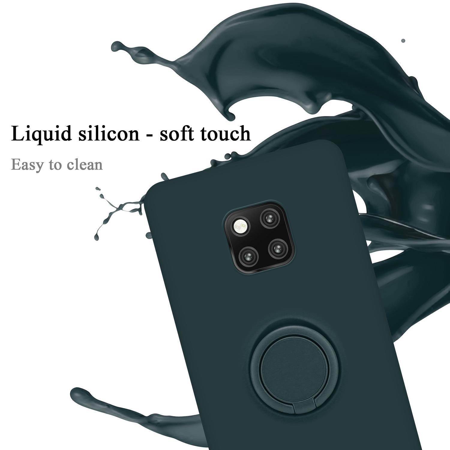 Cadorabo Hülle für Huawei MATE 20 PRO Schutz Hülle in Grün Handyhülle TPU Etui Case Cover