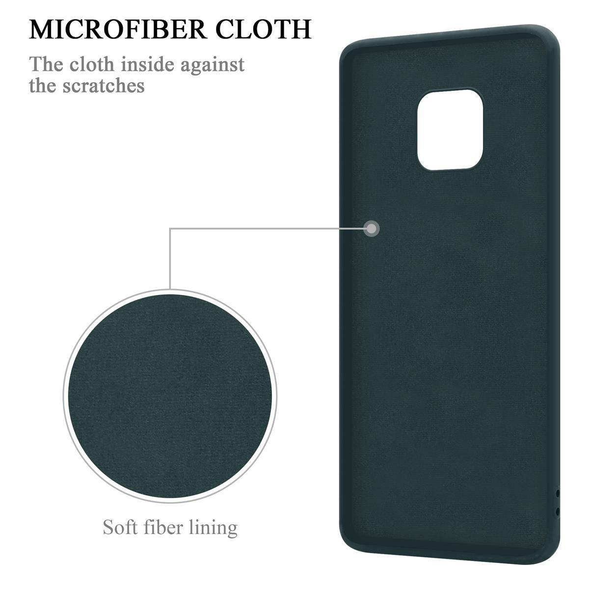 Cadorabo Hülle für Huawei MATE 20 PRO Schutz Hülle in Grün Handyhülle TPU Etui Case Cover