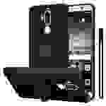 Cadorabo Hülle für Huawei MATE 9 Schutz Hülle in Schwarz Handyhülle TPU Etui Case Cover