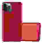 Cadorabo Schutzhülle für Apple iPhone 12 / 12 PRO Hülle in Rot Handyhülle TPU Silikon Etui Cover Case