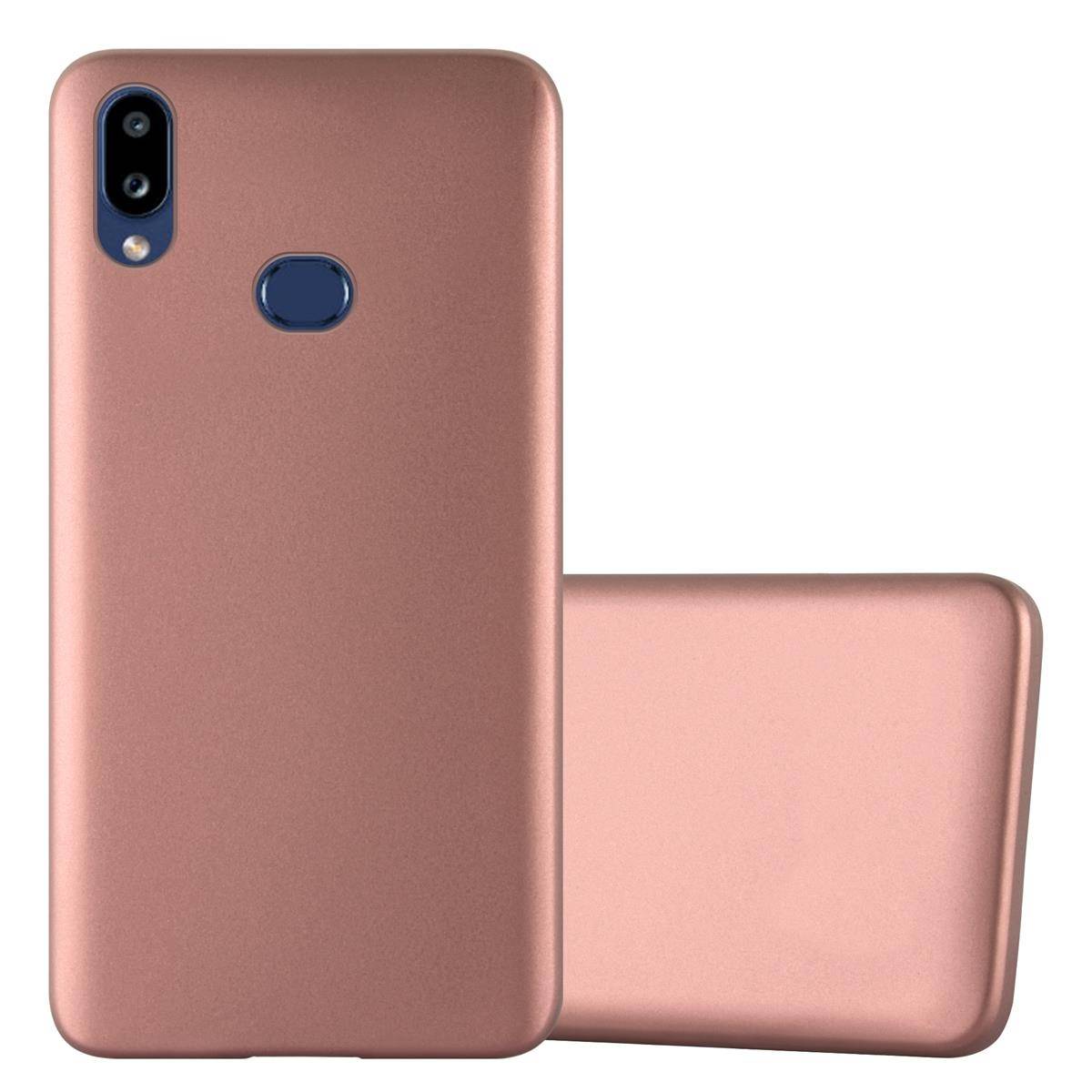 Cadorabo Schutzhülle für Samsung Galaxy A10s / M01s Hülle in Rosa Handyhülle TPU Silikon Etui Cover Case