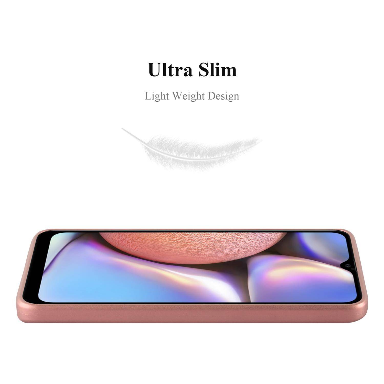 Cadorabo Schutzhülle für Samsung Galaxy A10s / M01s Hülle in Rosa Handyhülle TPU Silikon Etui Cover Case
