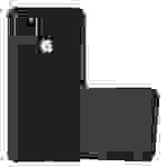 Cadorabo Schutzhülle für Samsung Galaxy A21s Hülle in Schwarz Handyhülle TPU Silikon Etui Cover Case