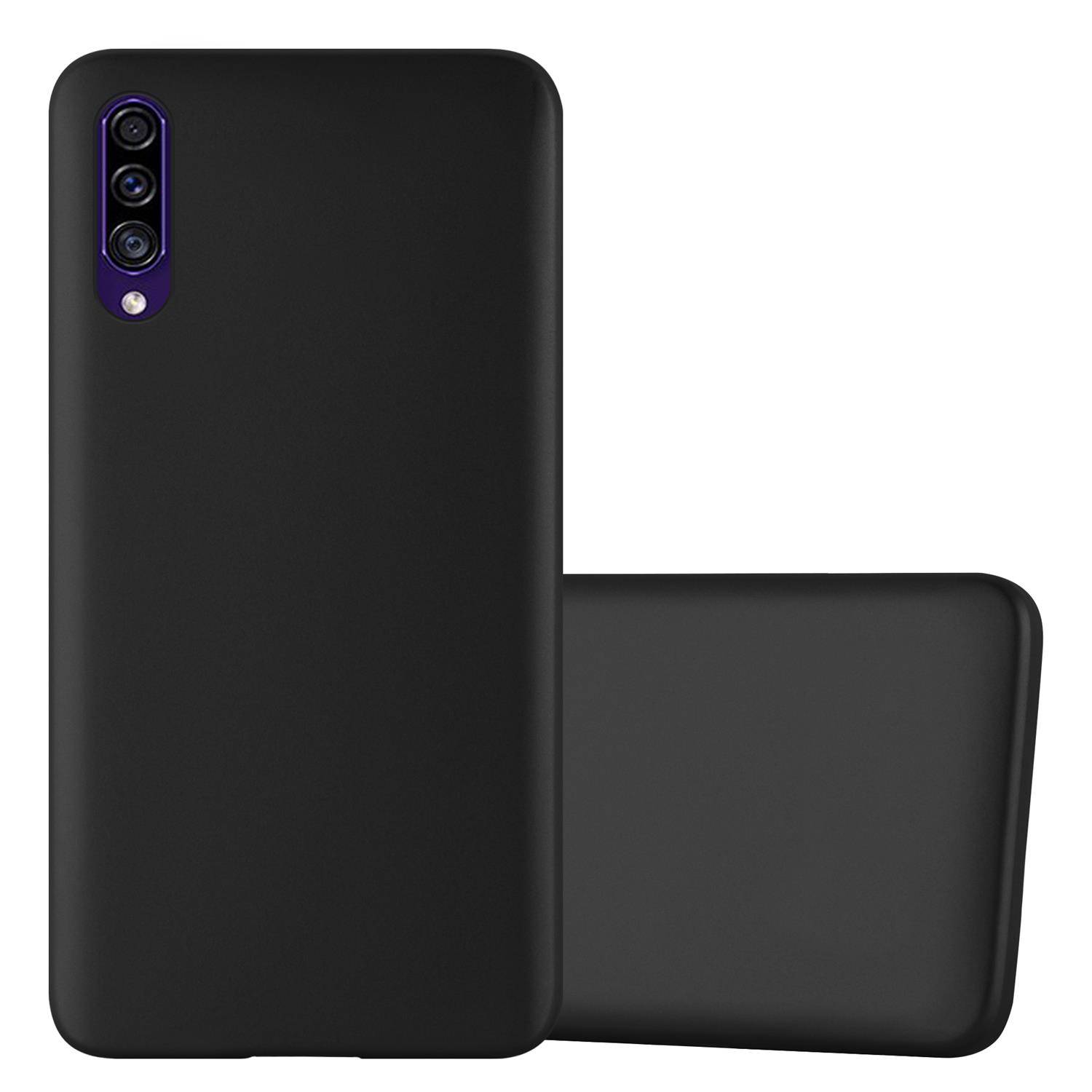 Cadorabo Schutzhülle für Samsung Galaxy A50 4G / A50s / A30s Hülle in Schwarz Handyhülle TPU Silikon Etui Cover Case