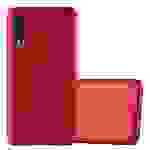 Cadorabo Schutzhülle für Samsung Galaxy A50 4G / A50s / A30s Hülle in Rot Handyhülle TPU Silikon Etui Cover Case