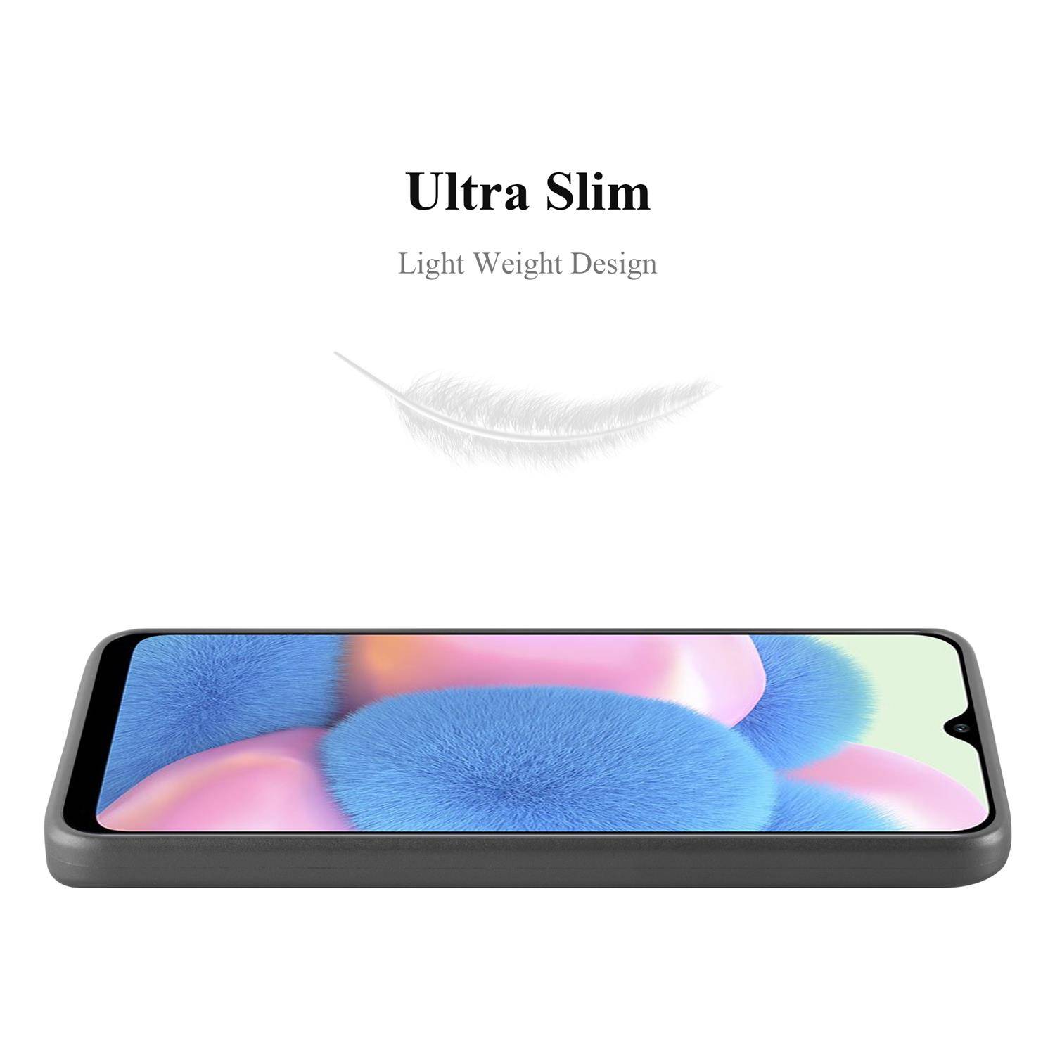 Cadorabo Schutzhülle für Samsung Galaxy A50 4G / A50s / A30s Hülle in Grau Handyhülle TPU Silikon Etui Cover Case