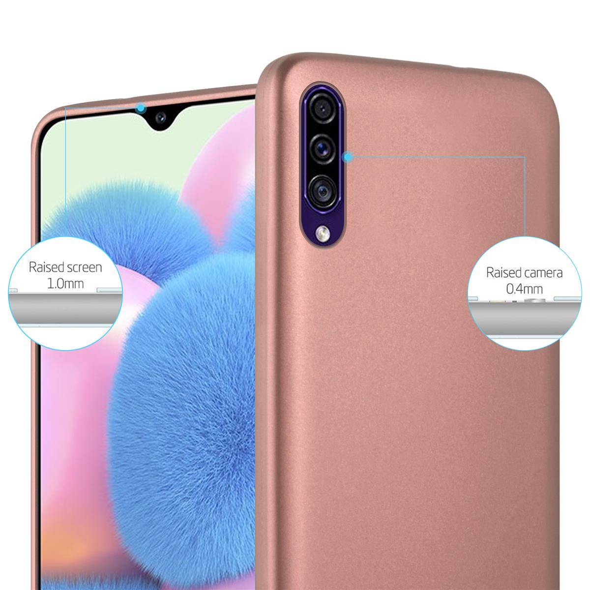 Cadorabo Schutzhülle für Samsung Galaxy A50 4G / A50s / A30s Hülle in Rosa Handyhülle TPU Silikon Etui Cover Case