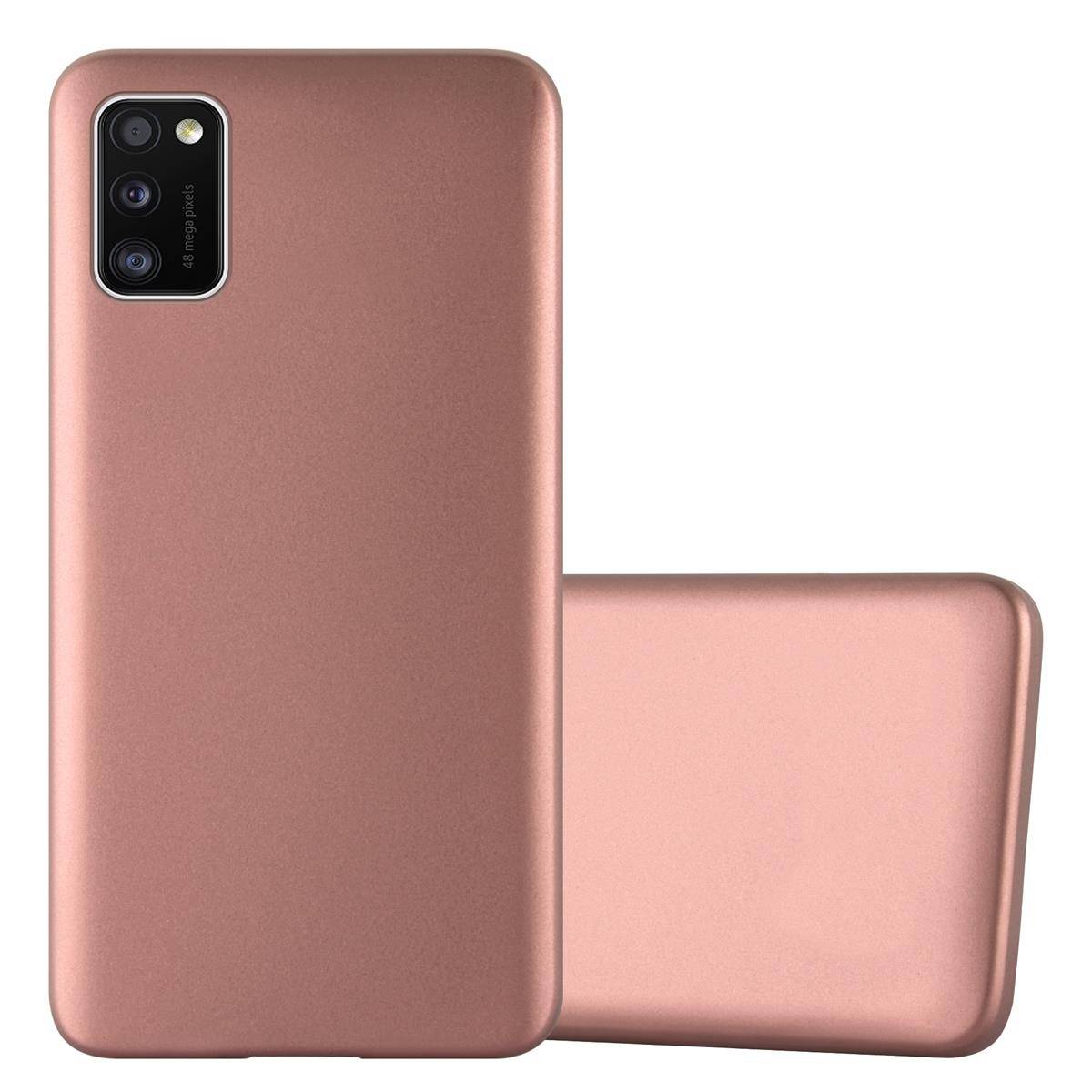 Cadorabo Schutzhülle für Samsung Galaxy A41 Hülle in Rosa Handyhülle TPU Silikon Etui Cover Case