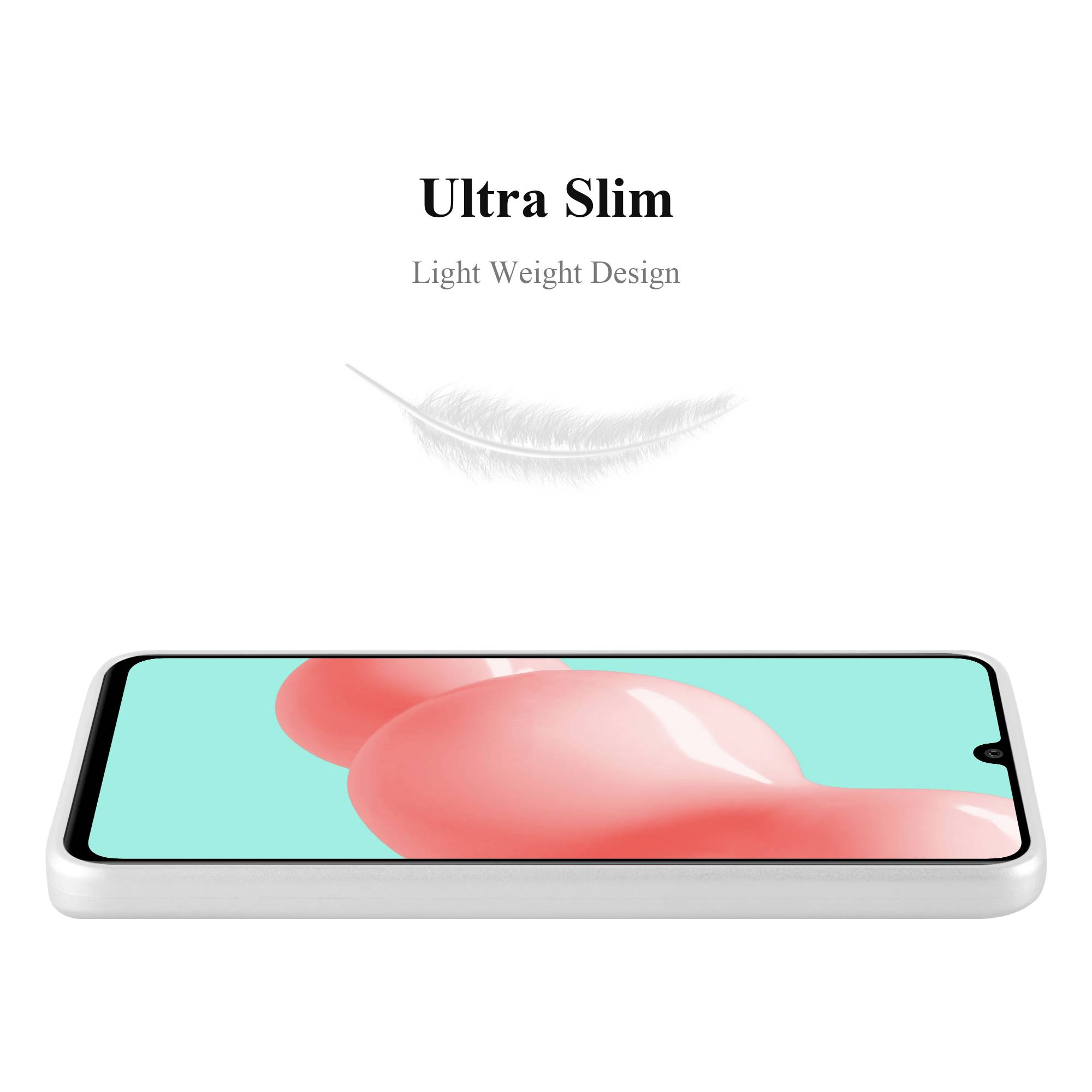Cadorabo Schutzhülle für Samsung Galaxy A51 4G / M40s Hülle in Schwarz Handyhülle TPU Silikon Etui Cover Case