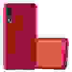 Cadorabo Schutzhülle für Samsung Galaxy A70 / A70s Hülle in Rot Handyhülle TPU Silikon Etui Cover Case