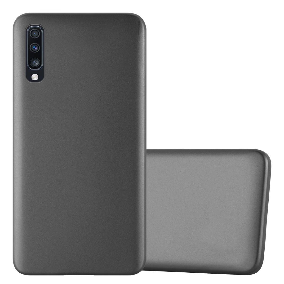Cadorabo Schutzhülle für Samsung Galaxy A70 / A70s Hülle in Grau Handyhülle TPU Silikon Etui Cover Case