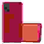 Cadorabo Schutzhülle für Samsung Galaxy A71 5G Hülle in Rot Handyhülle TPU Silikon Etui Cover Case