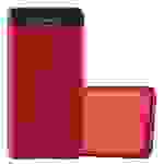 Cadorabo Schutzhülle für Samsung Galaxy A80 / A90 4G Hülle in Rot Handyhülle TPU Silikon Etui Cover Case