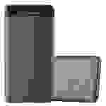 Cadorabo Schutzhülle für Samsung Galaxy A80 / A90 4G Hülle in Grau Handyhülle TPU Silikon Etui Cover Case