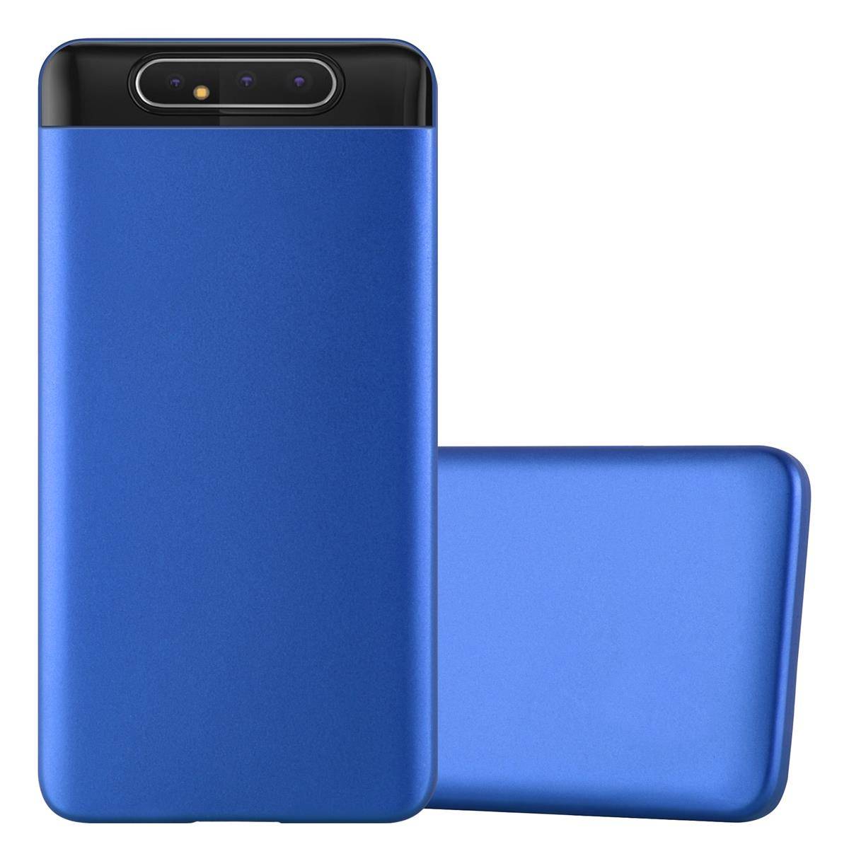 Cadorabo Schutzhülle für Samsung Galaxy A80 / A90 4G Hülle in Blau Handyhülle TPU Silikon Etui Cover Case