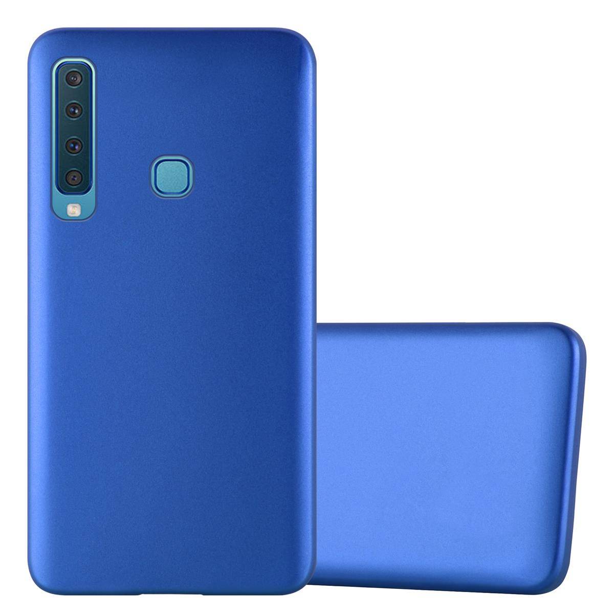 Cadorabo Schutzhülle für Samsung Galaxy A9 2018 Hülle in Blau Handyhülle TPU Silikon Etui Cover Case