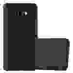 Cadorabo Schutzhülle für Samsung Galaxy J4 PLUS Hülle in Schwarz Handyhülle TPU Silikon Etui Cover Case