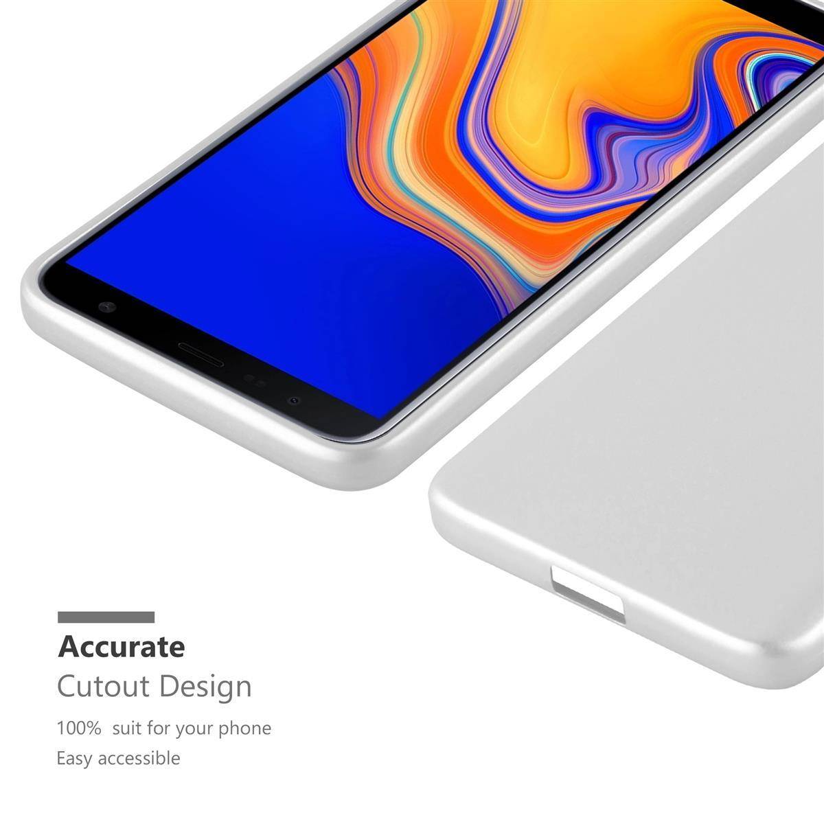 Cadorabo Schutzhülle für Samsung Galaxy A11 / M11 Hülle in Schwarz Handyhülle TPU Silikon Etui Cover Case