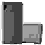 Cadorabo Schutzhülle für Samsung Galaxy M20 Hülle in Grau Handyhülle TPU Silikon Etui Cover Case