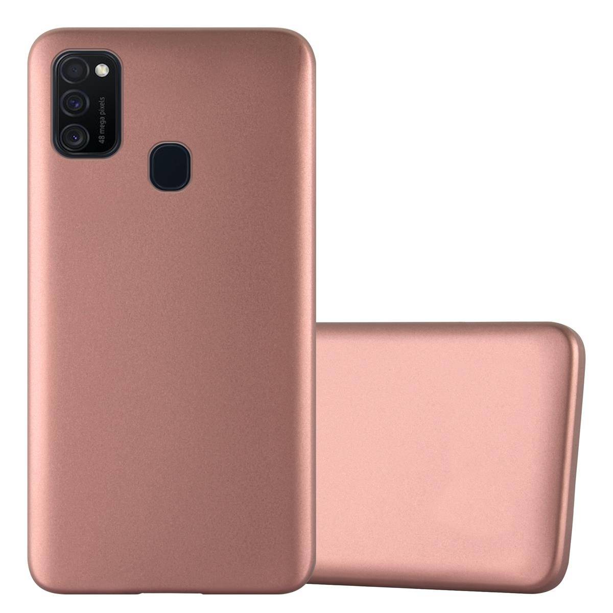 Cadorabo Schutzhülle für Samsung Galaxy M21 / M30s Hülle in Rosa Handyhülle TPU Silikon Etui Cover Case