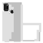 Cadorabo Schutzhülle für Samsung Galaxy M21 / M30s Hülle in Silber Handyhülle TPU Silikon Etui Cover Case