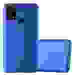 Cadorabo Schutzhülle für Samsung Galaxy M31 Hülle in Blau Handyhülle TPU Silikon Etui Cover Case