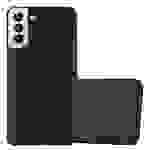 Cadorabo Schutzhülle für Samsung Galaxy S21 PLUS Hülle in Schwarz Handyhülle TPU Silikon Etui Cover Case
