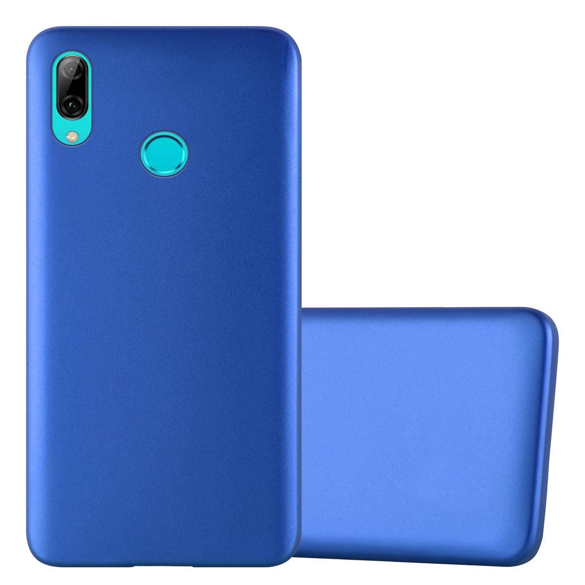 Cadorabo Schutzhülle für Honor 10 LITE / Huawei P SMART 2019 Hülle in Blau Handyhülle TPU Silikon Etui Cover Case
