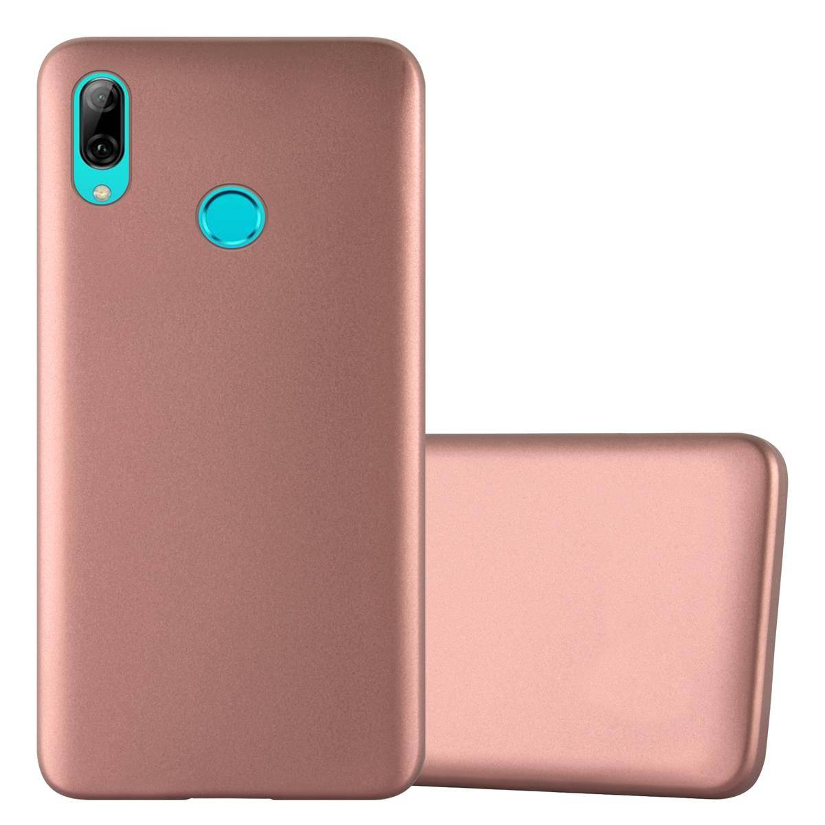 Cadorabo Schutzhülle für Honor 10 LITE / Huawei P SMART 2019 Hülle in Rosa Handyhülle TPU Silikon Etui Cover Case