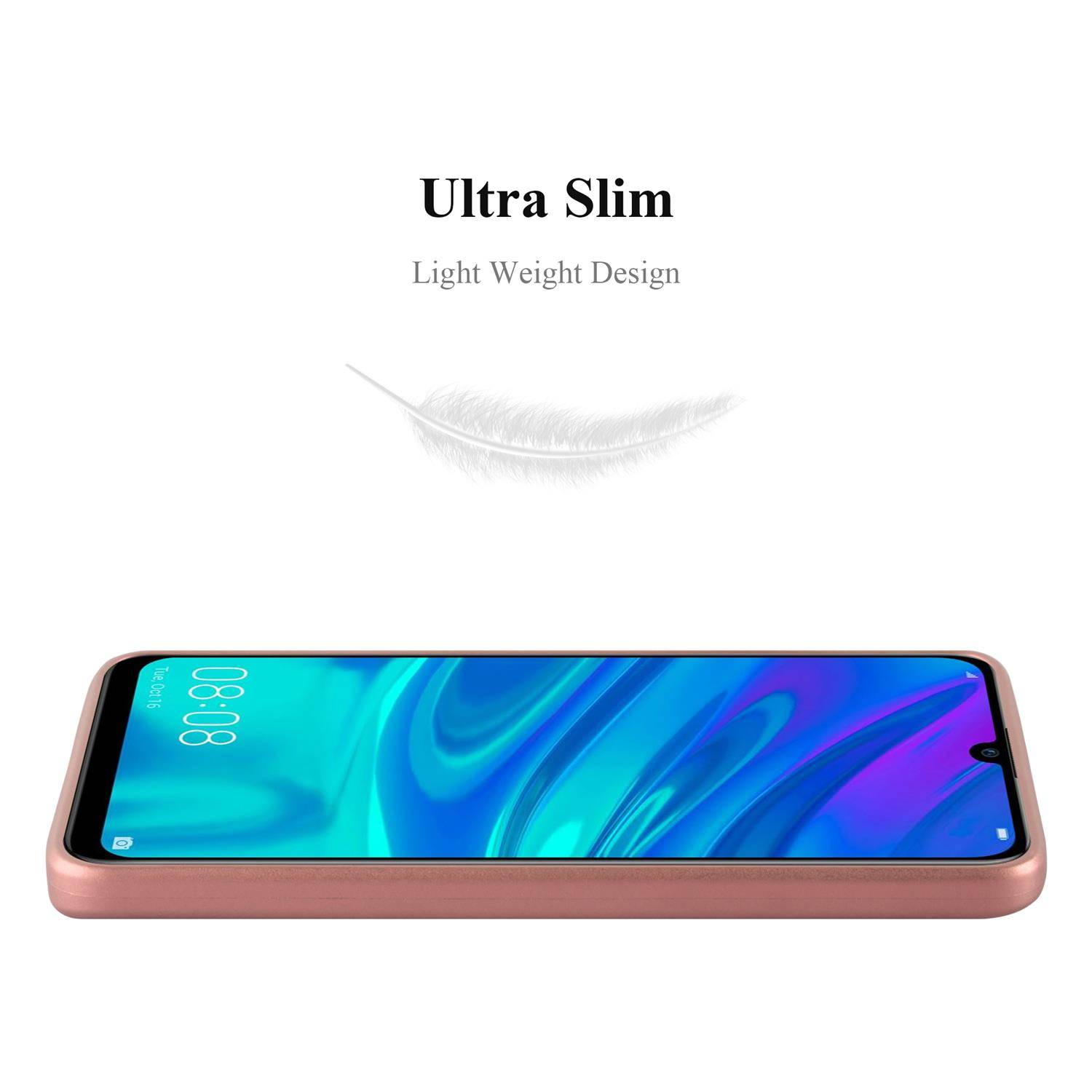 Cadorabo Schutzhülle für Honor 10 LITE / Huawei P SMART 2019 Hülle in Rosa Handyhülle TPU Silikon Etui Cover Case