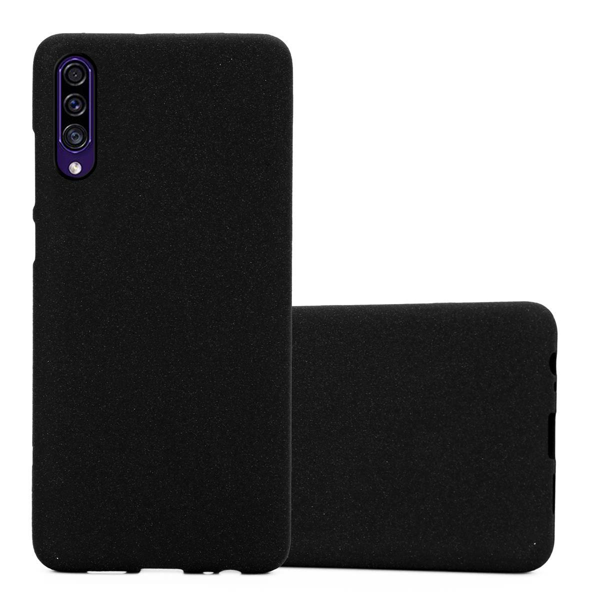 Cadorabo Schutzhülle für Samsung Galaxy A50 4G / A50s / A30s Hülle in Schwarz Handyhülle TPU Etui Cover Case