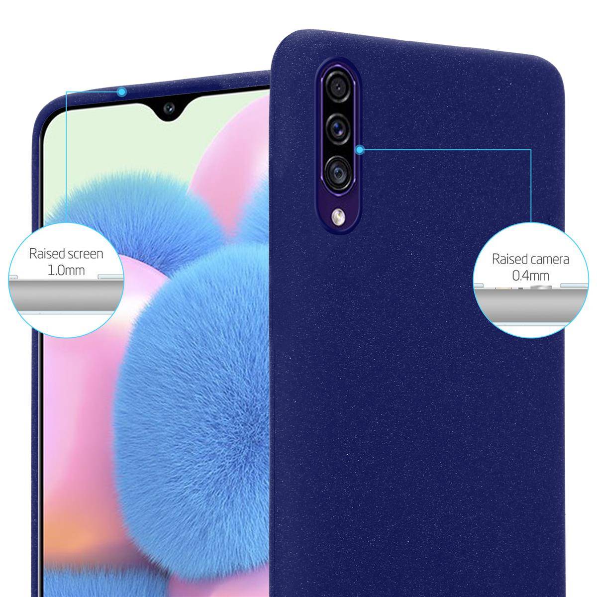 Cadorabo Schutzhülle für Samsung Galaxy A50 4G / A50s / A30s Hülle in Blau Handyhülle TPU Etui Cover Case