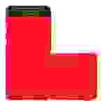 Cadorabo Schutzhülle für Samsung Galaxy A80 / A90 4G Hülle in Rot Handyhülle TPU Etui Cover Case
