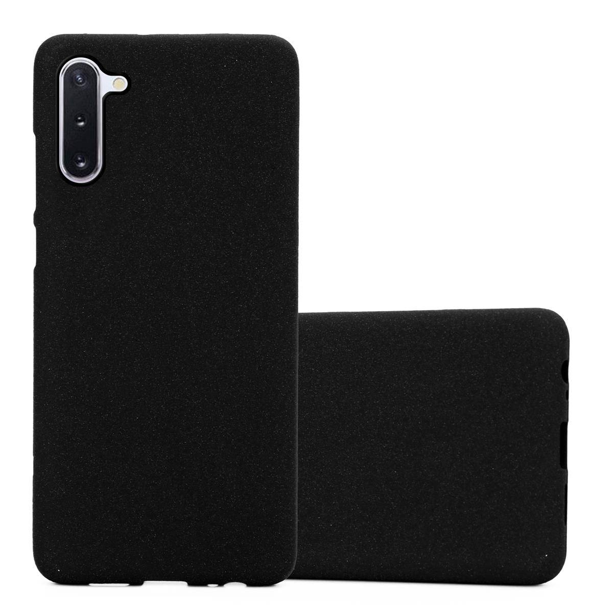 Cadorabo Schutzhülle für Samsung Galaxy NOTE 10 Hülle in Schwarz Handyhülle TPU Etui Cover Case