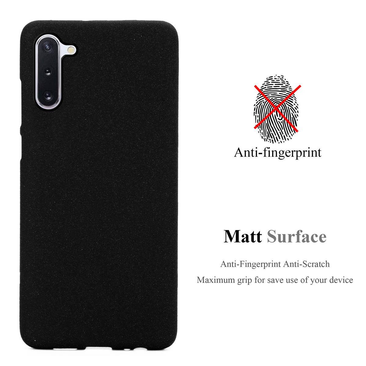 Cadorabo Schutzhülle für Samsung Galaxy NOTE 10 Hülle in Schwarz Handyhülle TPU Etui Cover Case