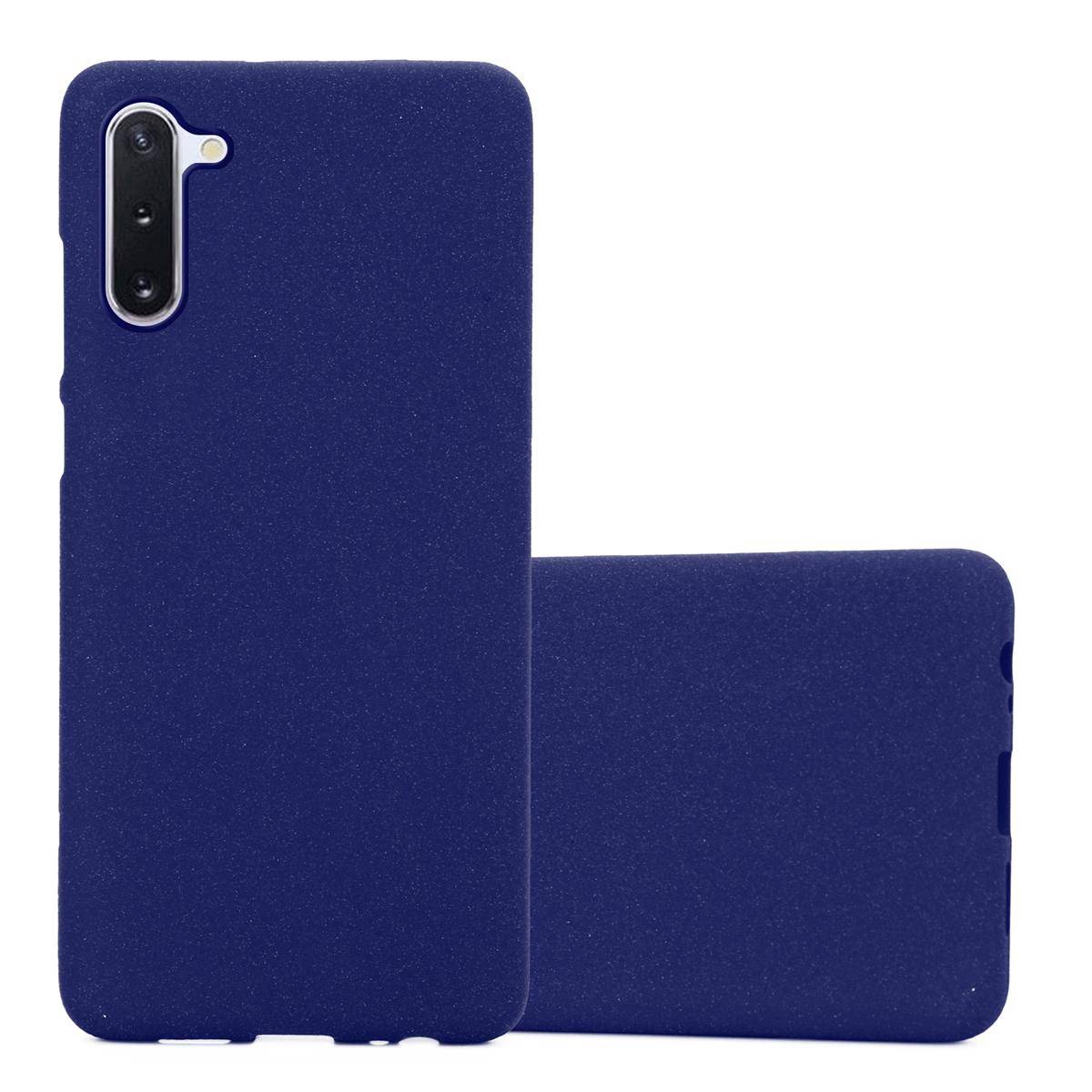 Cadorabo Schutzhülle für Samsung Galaxy NOTE 10 Hülle in Blau Handyhülle TPU Etui Cover Case